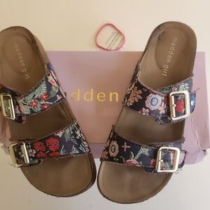 Madden girl floral sandals